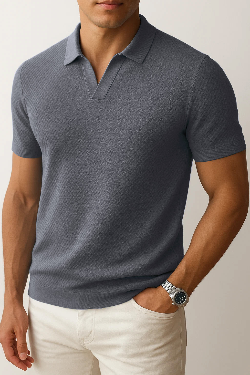Polo En Tricot Essentiel Aimé